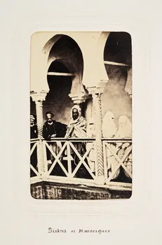 Félix J. Moulin tirage photographique Biskris et Mauresques Algérie 1860-1870 2020.41.1.4 Photo Mucem / Marianne Kuhn