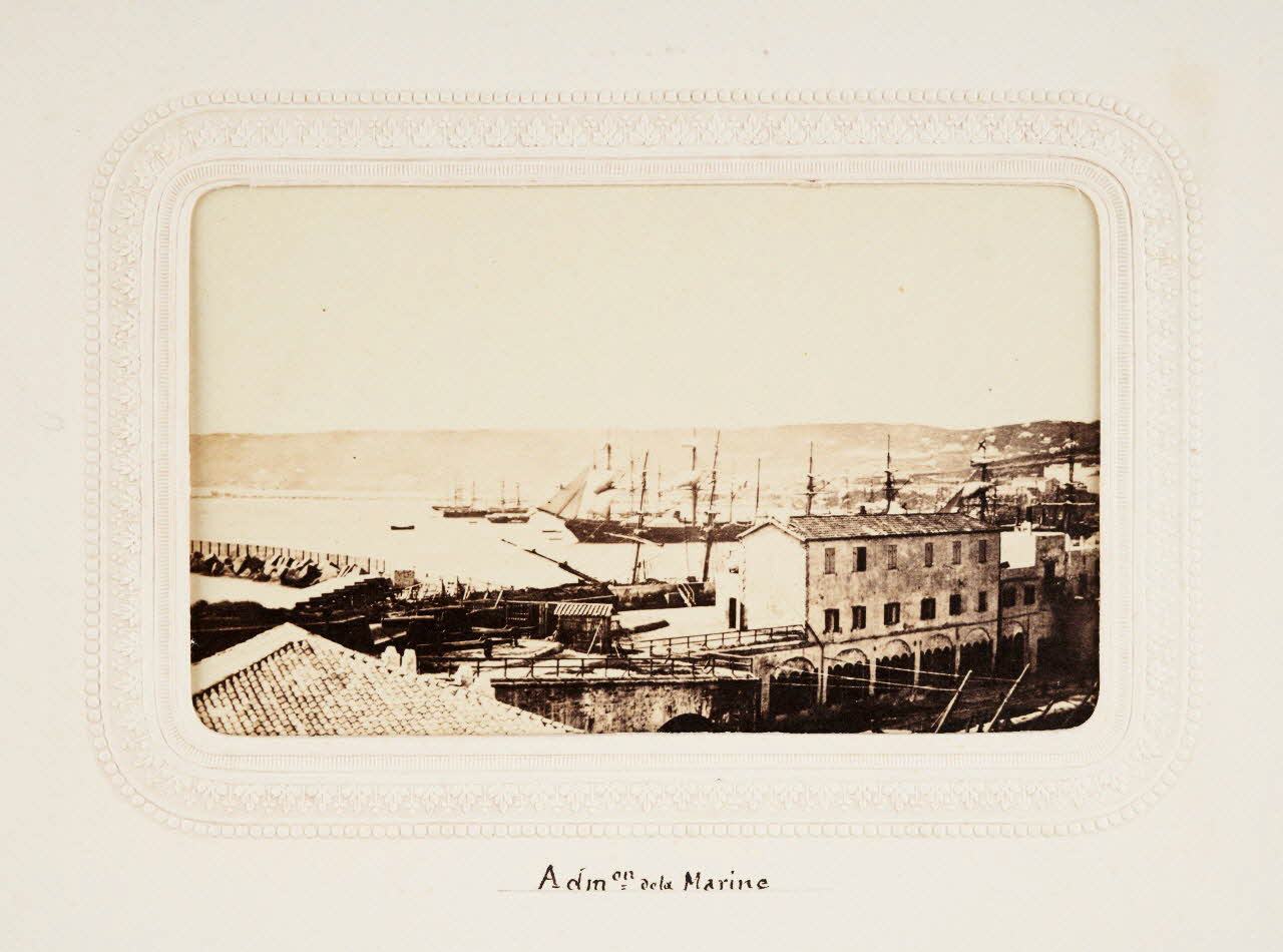 Félix J. Moulin tirage photographique Administration de la marine Algérie 1860-1870 2020.41.1.46 Photo Mucem / Marianne Kuhn