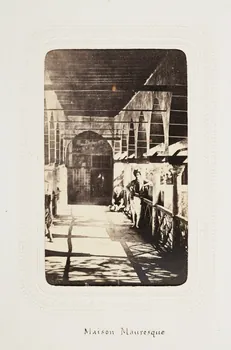 tirage photographique Maison Mauresque Algérie 1860-1870 2020.41.1.5 Photo Mucem / Marianne Kuhn