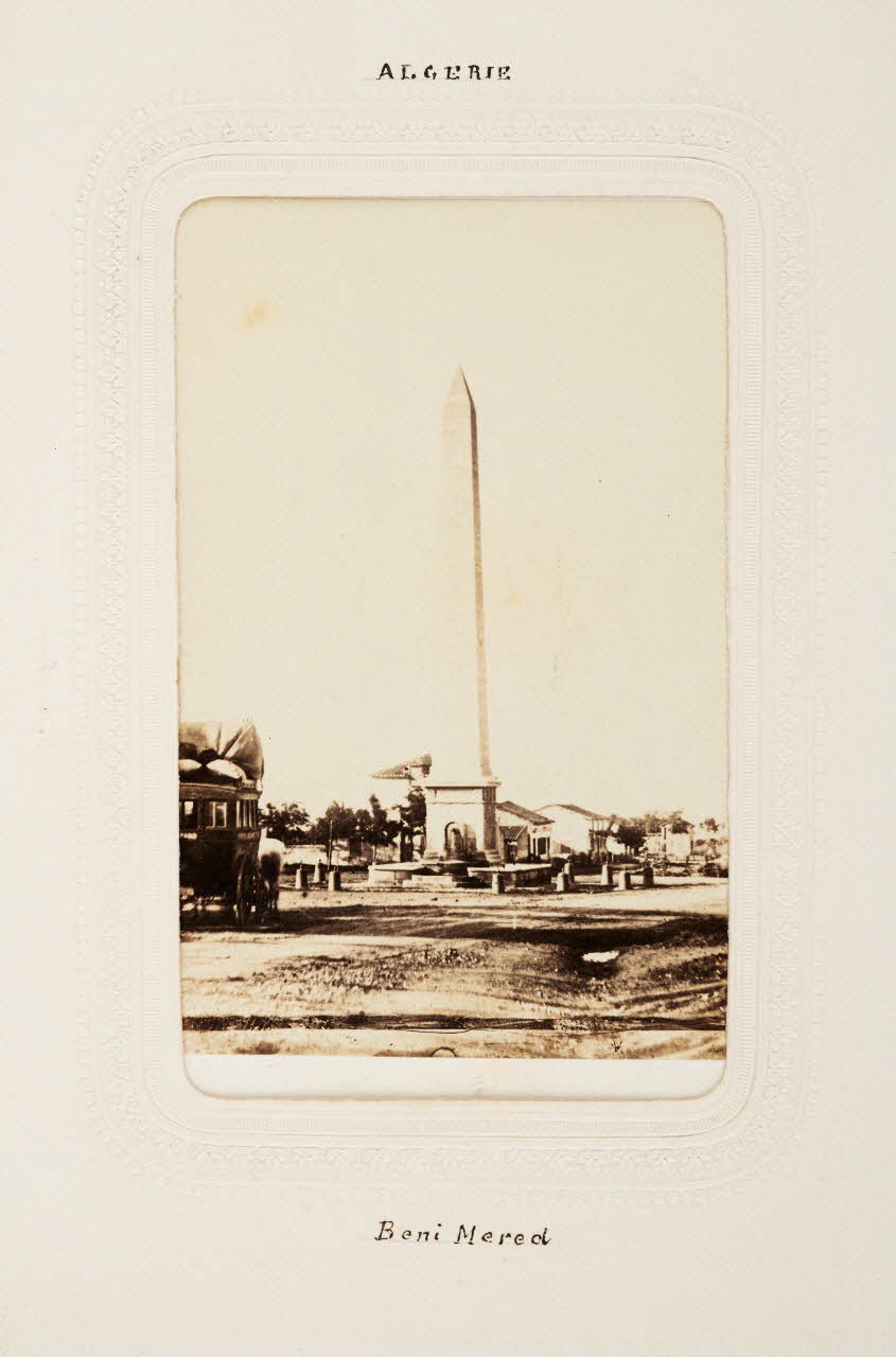 Félix J. Moulin tirage photographique Algérie. Beni Mered Algérie 1860-1870 2020.41.1.74 Photo Mucem / Marianne Kuhn