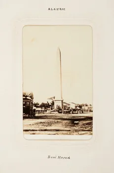 Félix J. Moulin tirage photographique Algérie. Beni Mered Algérie 1860-1870 2020.41.1.74 Photo Mucem / Marianne Kuhn