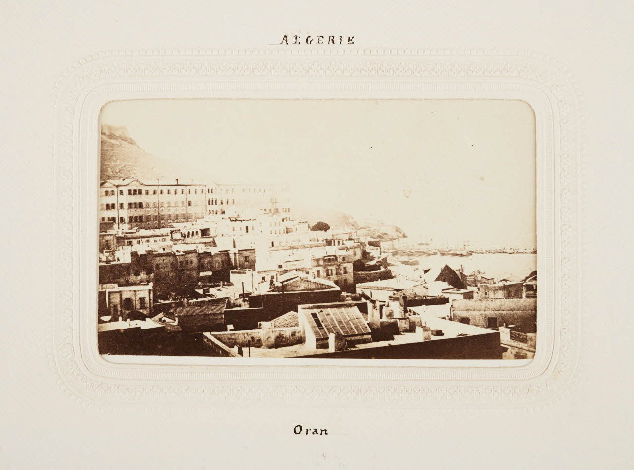 Félix J. Moulin tirage photographique Algérie. Oran Oranie, Algérie 1860-1870 2020.41.1.75 Photo Mucem / Marianne Kuhn