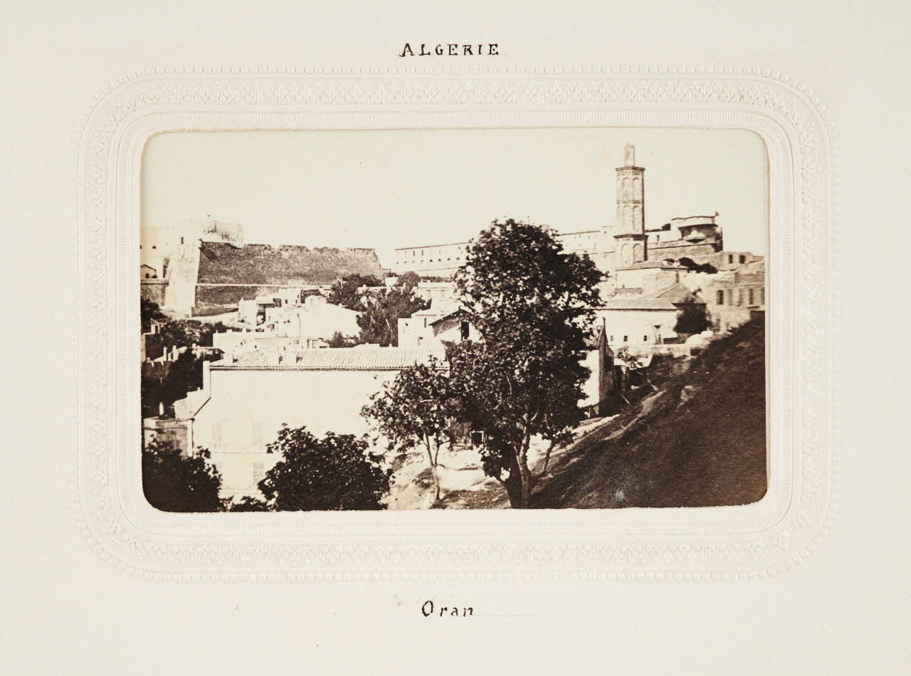 Félix J. Moulin tirage photographique Algérie. Oran Algérie 1860-1870 2020.41.1.76 Photo Mucem / Marianne Kuhn