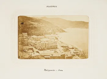 Félix J. Moulin tirage photographique Algérie. Philippeville. Stora Algérie 1860-1870 2020.41.1.77 Photo Mucem / Marianne Kuhn