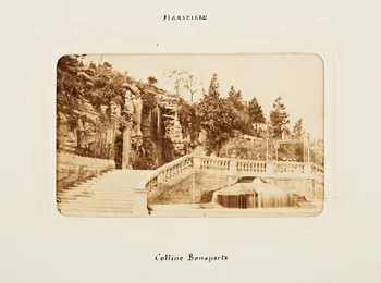 Collé et Vérane tirage photographique Marseille. Colline Bonaparte Provence-Alpes-Côte d'Azur, France 1860-1870 2020.41.1.78 Photo Mucem / Marianne Kuhn