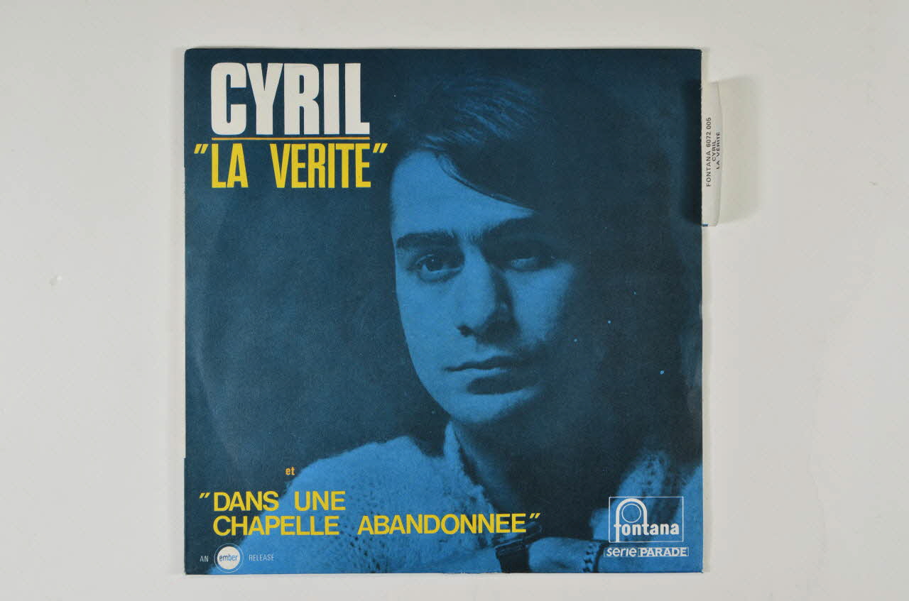 disque 45 tours Dans une chapelle abandonnée 2001.69.16.1576.1-2 Photo Mucem