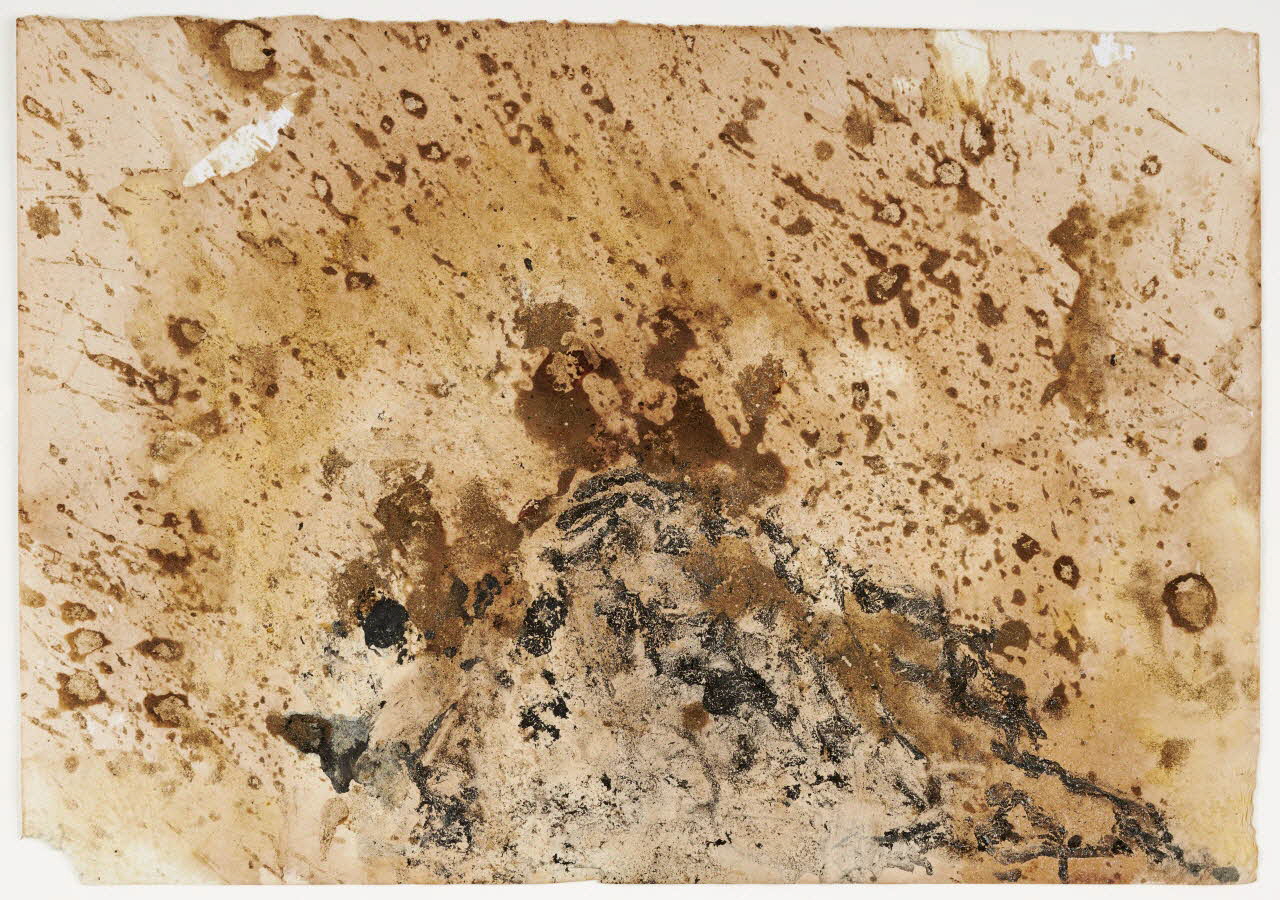 Zehra Dogan dessin Les trois singes Anatolie du Sud-Est, Turquie 2016/11/13 2019.12.10 Photo Mucem / Marianne Kuhn