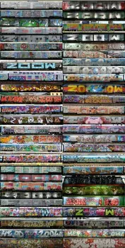 Zoow24 montage photographique Wholecars de Zoow Lombardie, Italie 2005-2019 2020.22.61.1-52 Photo Collection Mucem, cliché Zoow24