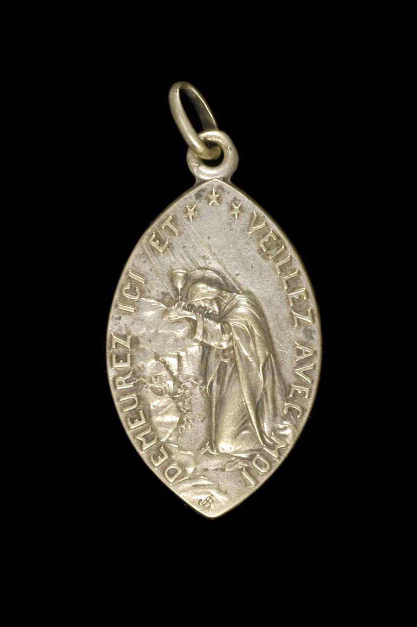 médaille de dévotion 1973.47.31 Photo Mucem/Virginie Louis