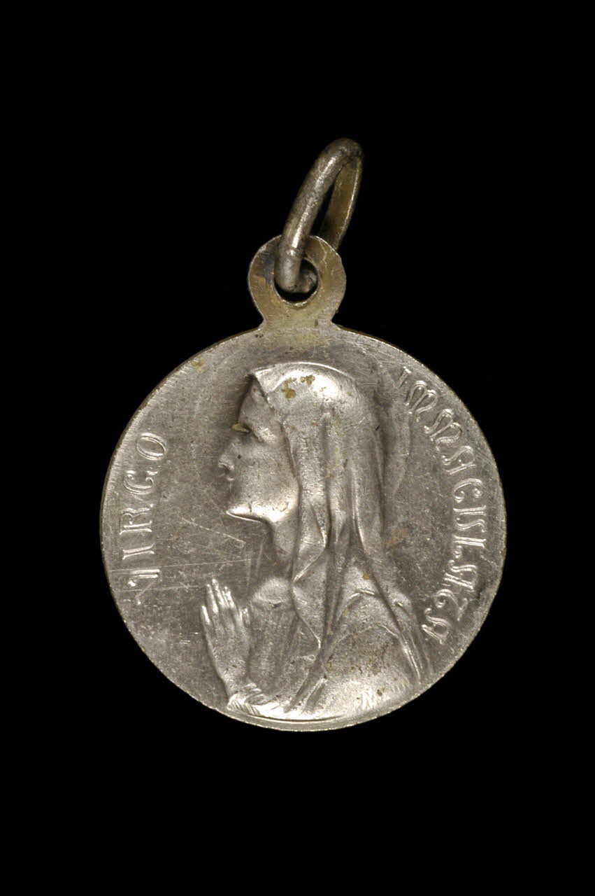 médaille de dévotion 1973.47.33 Photo Mucem/Virginie Louis