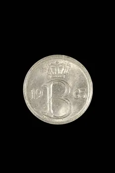 pièce de monnaie Belgique 1965 1973.47.43  Photo Mucem/Virginie Louis