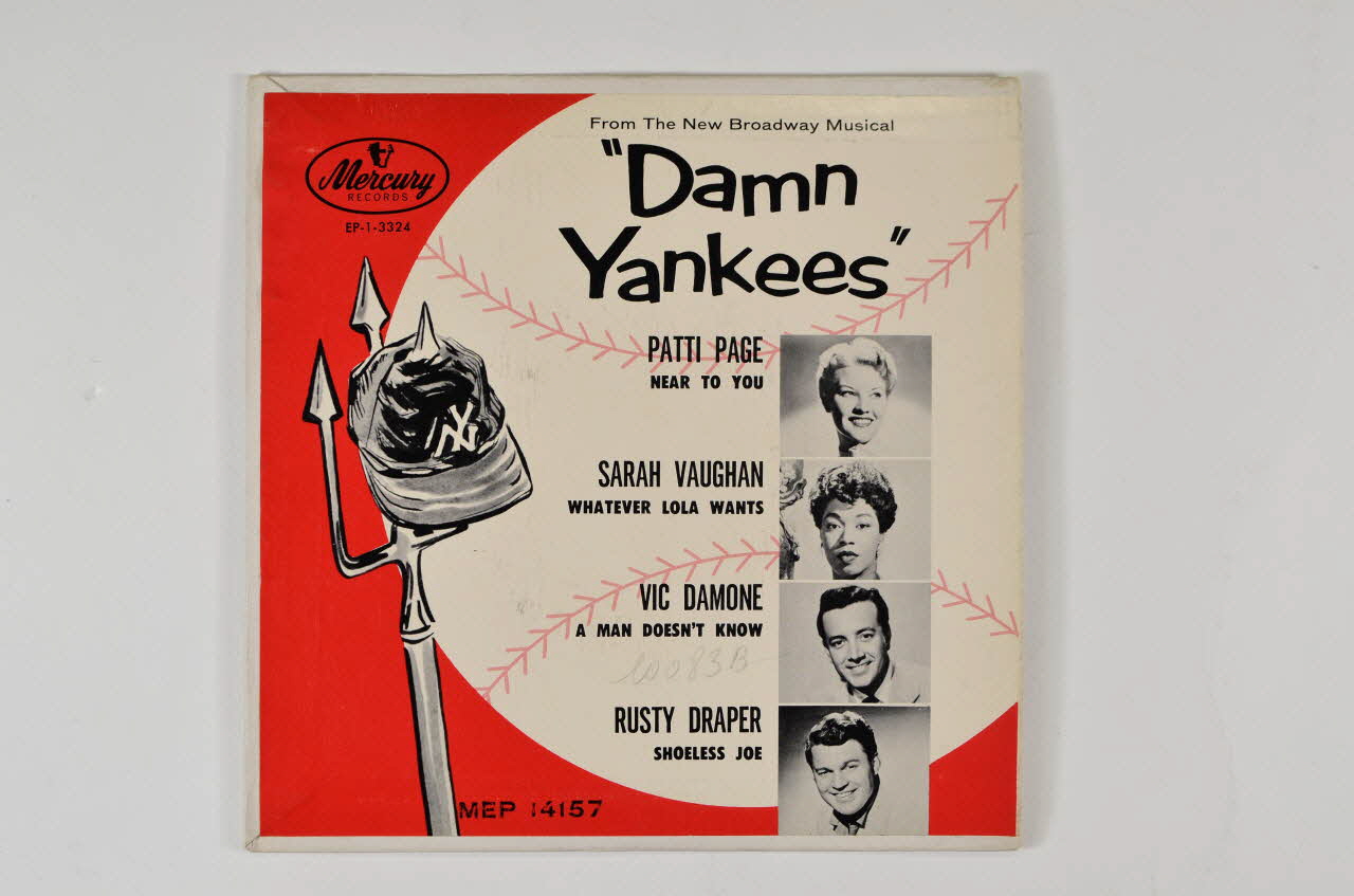 disque 45 tours Shoeless Joe 2001.69.16.1610.1-2 Photo Mucem