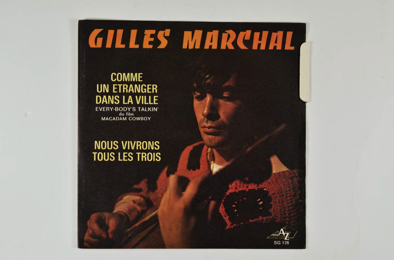 disque 45 tours Nous vivrons tous les trois 2001.69.16.1614.1-2 Photo Mucem