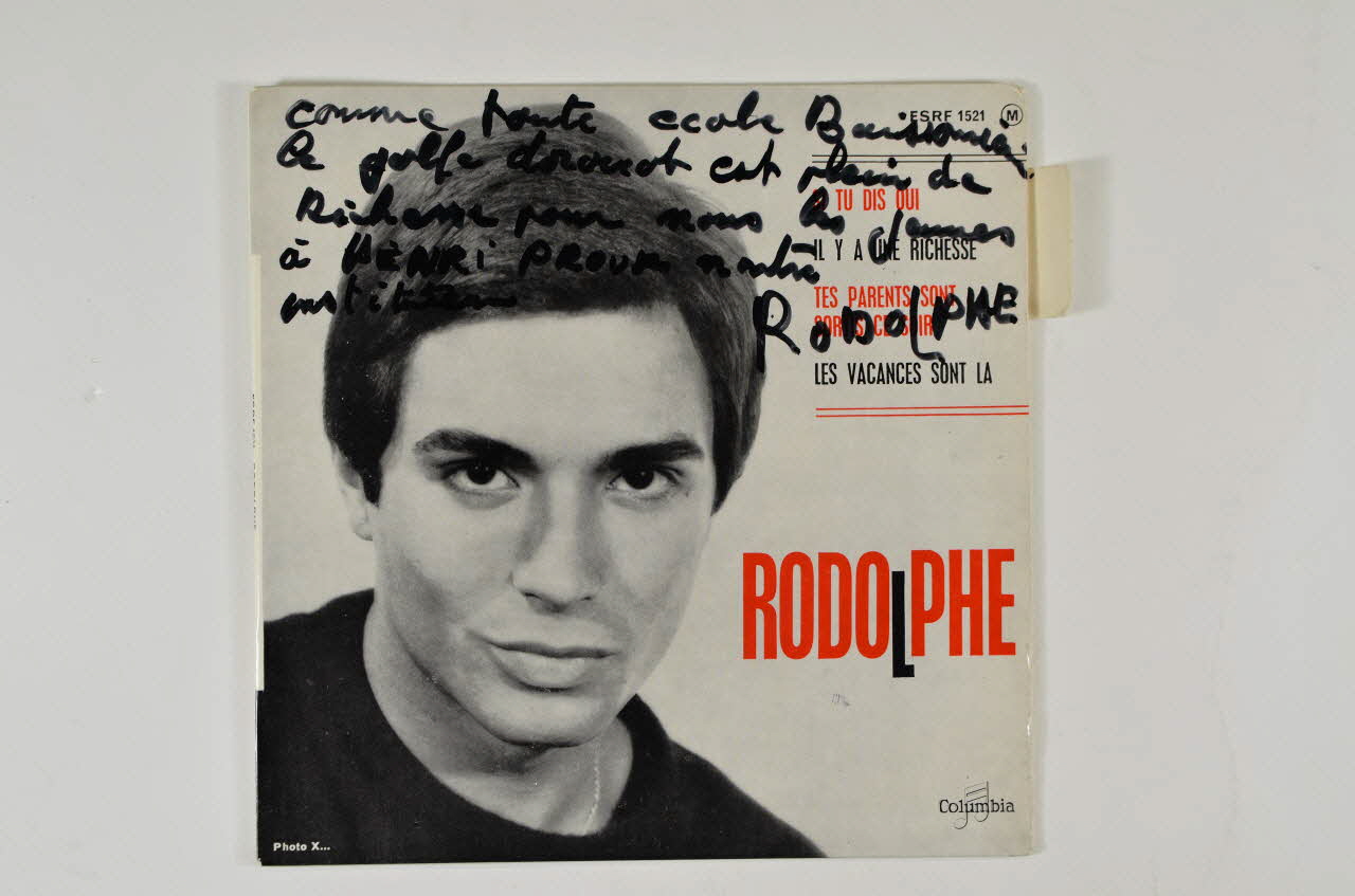 disque 45 tours Si tu dis oui 2001.69.16.1643.1-2 Photo Mucem