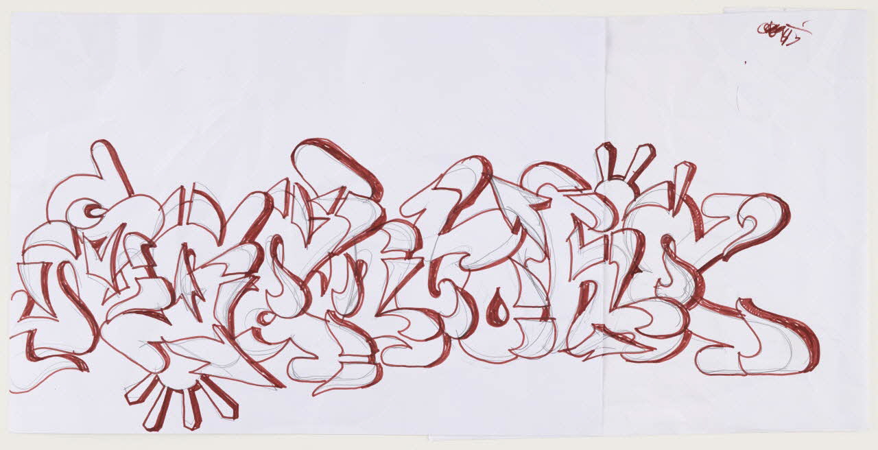 Agent esquisse Ensemble de deux photographies et d'une esquisse Ligurie, Italie 2019 2021.3.20.1-3 Photo Mucem / Marianne Kuhn