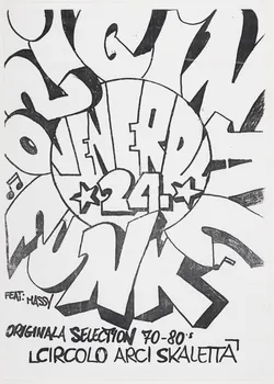 Agent affiche Original Funk Ligurie, Italie 2002 2021.3.7  Photo Mucem / Marianne Kuhn