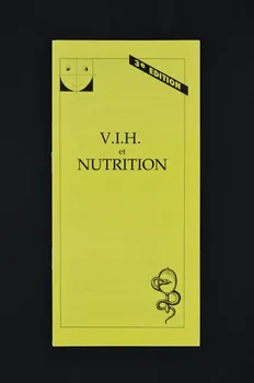 BROCHURE "VIH et nutrition" 3° édition France 1992/10 2002.127.19 Photo Mucem