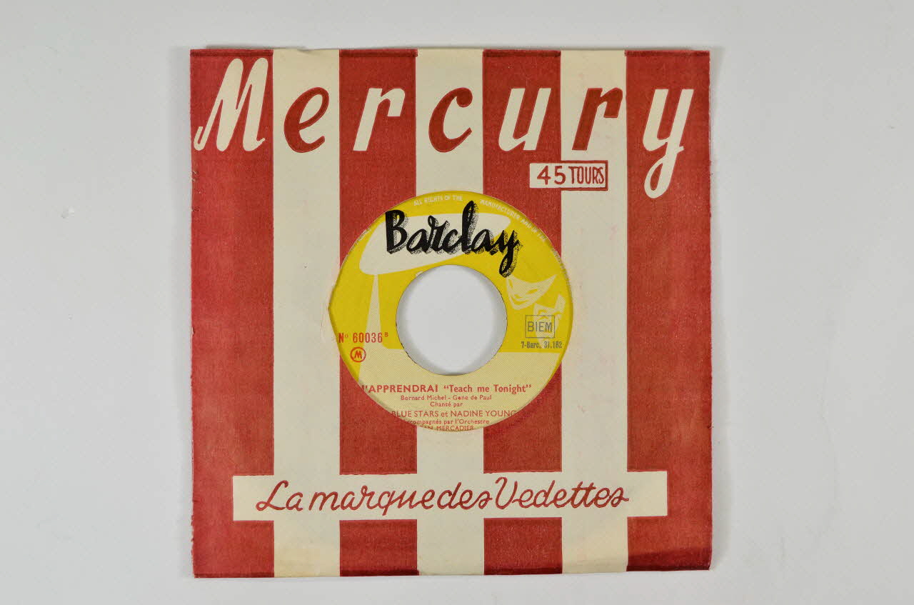 disque 45 tours J'apprendrai 2001.69.16.1735 Photo Mucem