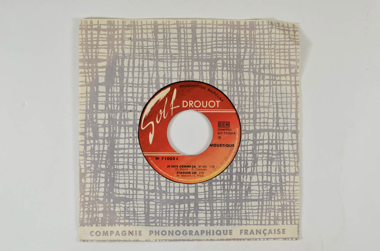 disque 45 tours Good golly miss Molly 2001.69.16.1778.1-2 Photo Mucem