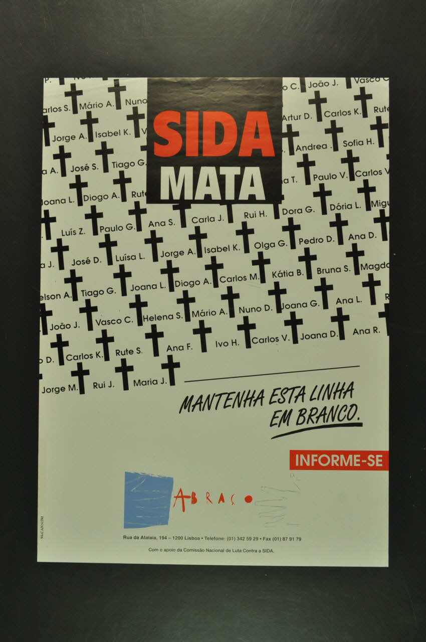 affiche "SIDA MATA" 2002.127.253 Photo Mucem