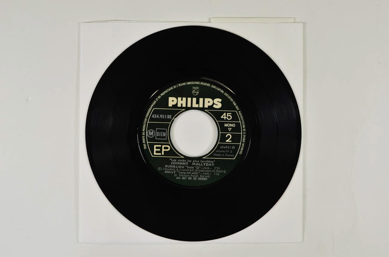 disque 45 tours Sally 2001.69.16.1815 Photo Mucem