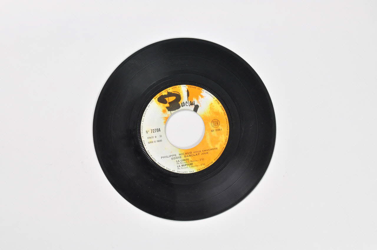 disque 45 tours La rupture 2001.69.16.1869 Photo Mucem