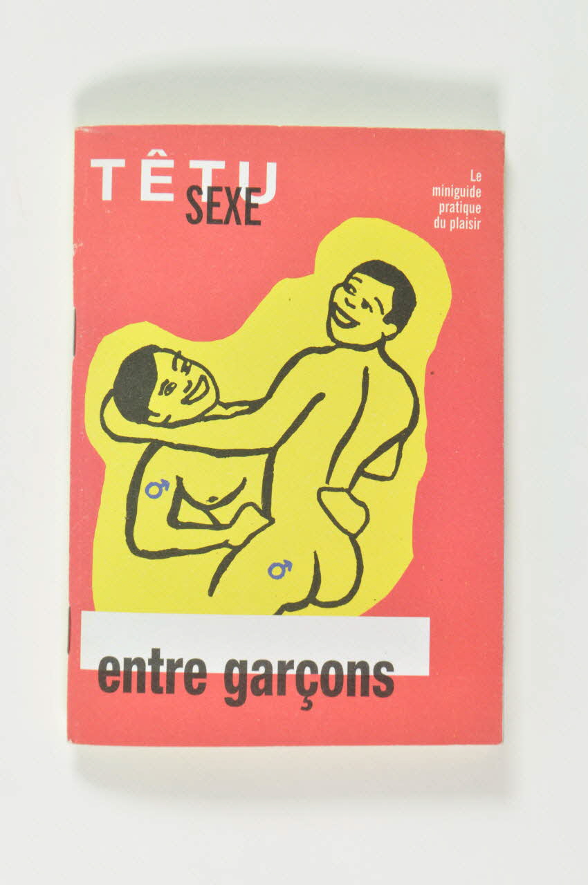Revue Têtu BROCHURE Têtu "Sexe. Le miniguide du plaisir. /  Mêler santé et plaisir, parler de sexe sans oublier la prévention et le dépistage des MST" France 2001 2002.127.32 Photo Mucem