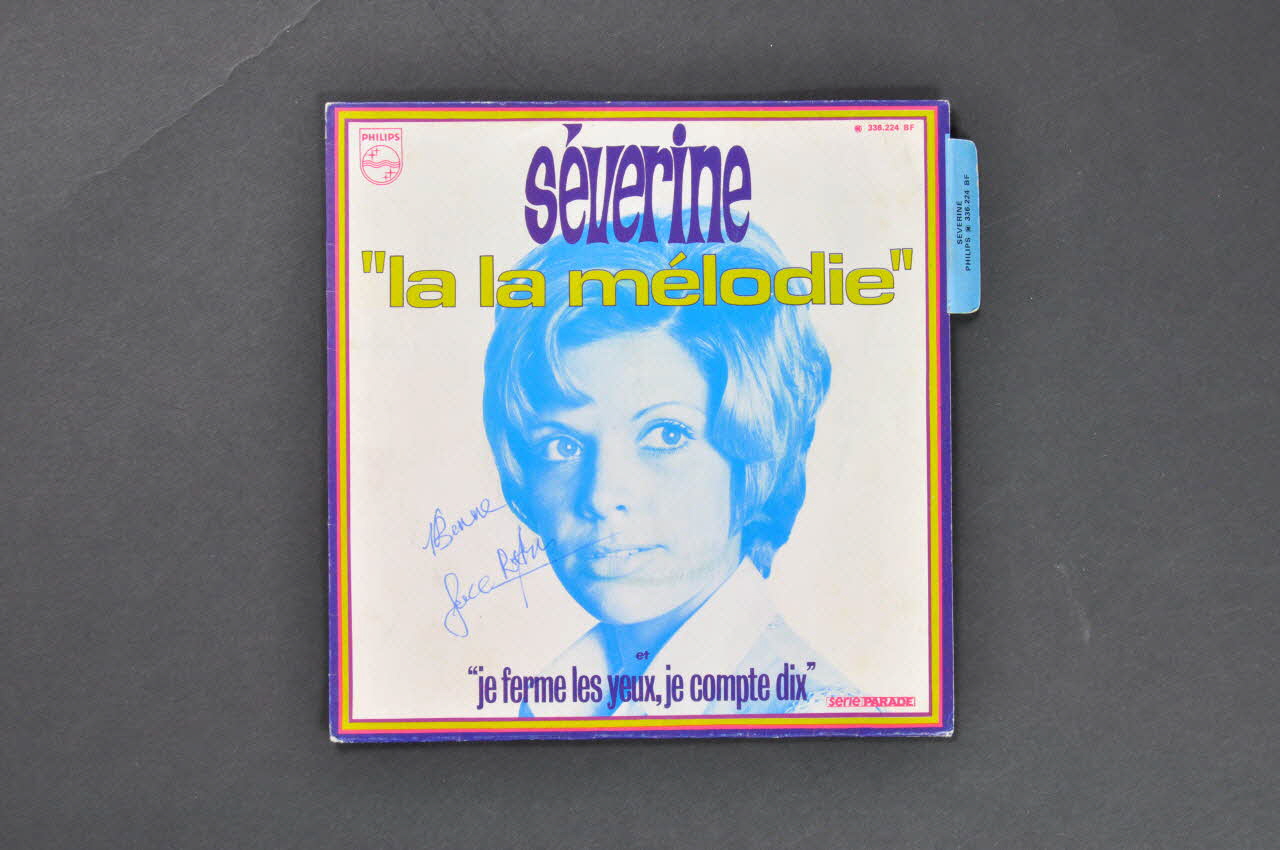 disque 45 tours Je ferme les yeux, je compte dix 2001.69.16.1906.1-2 Photo Mucem