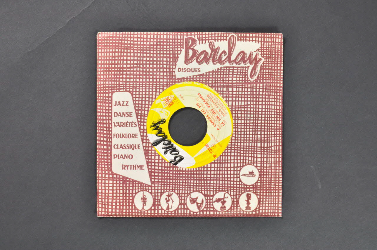 disque 45 tours La fin des vacances 2001.69.16.1908.1-2 Photo Mucem