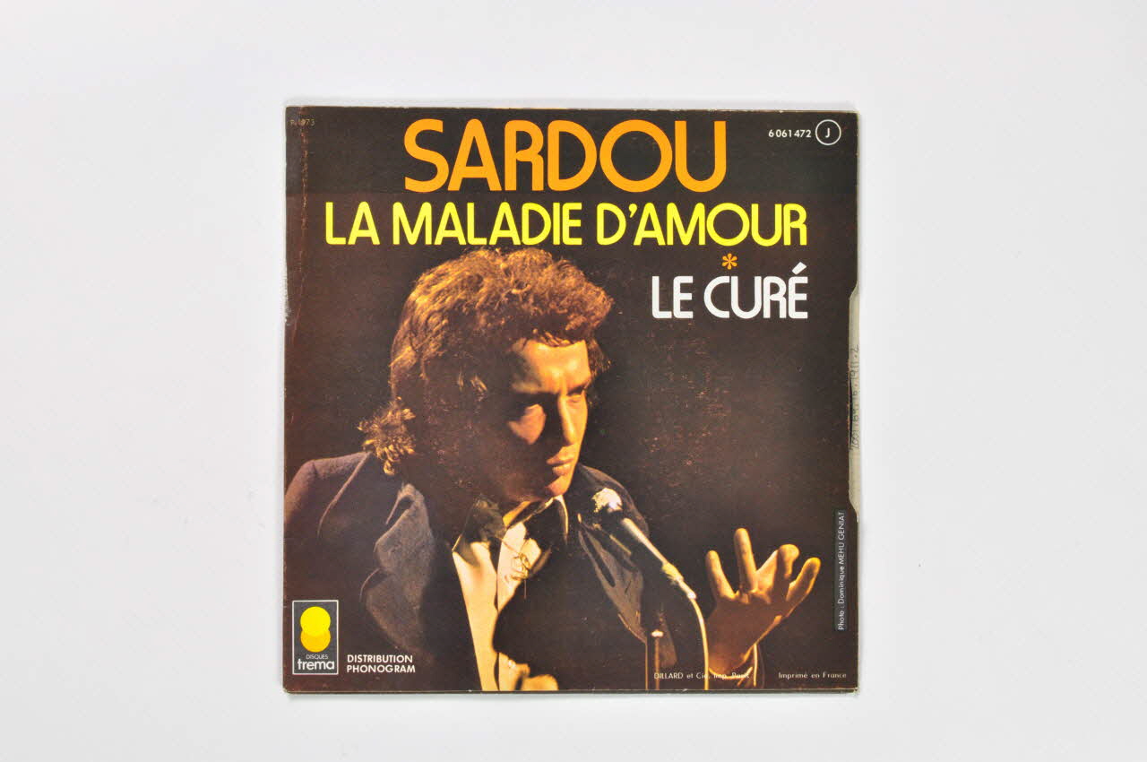 disque 45 tours Le curé 2001.69.16.1911.1-2 Photo Mucem