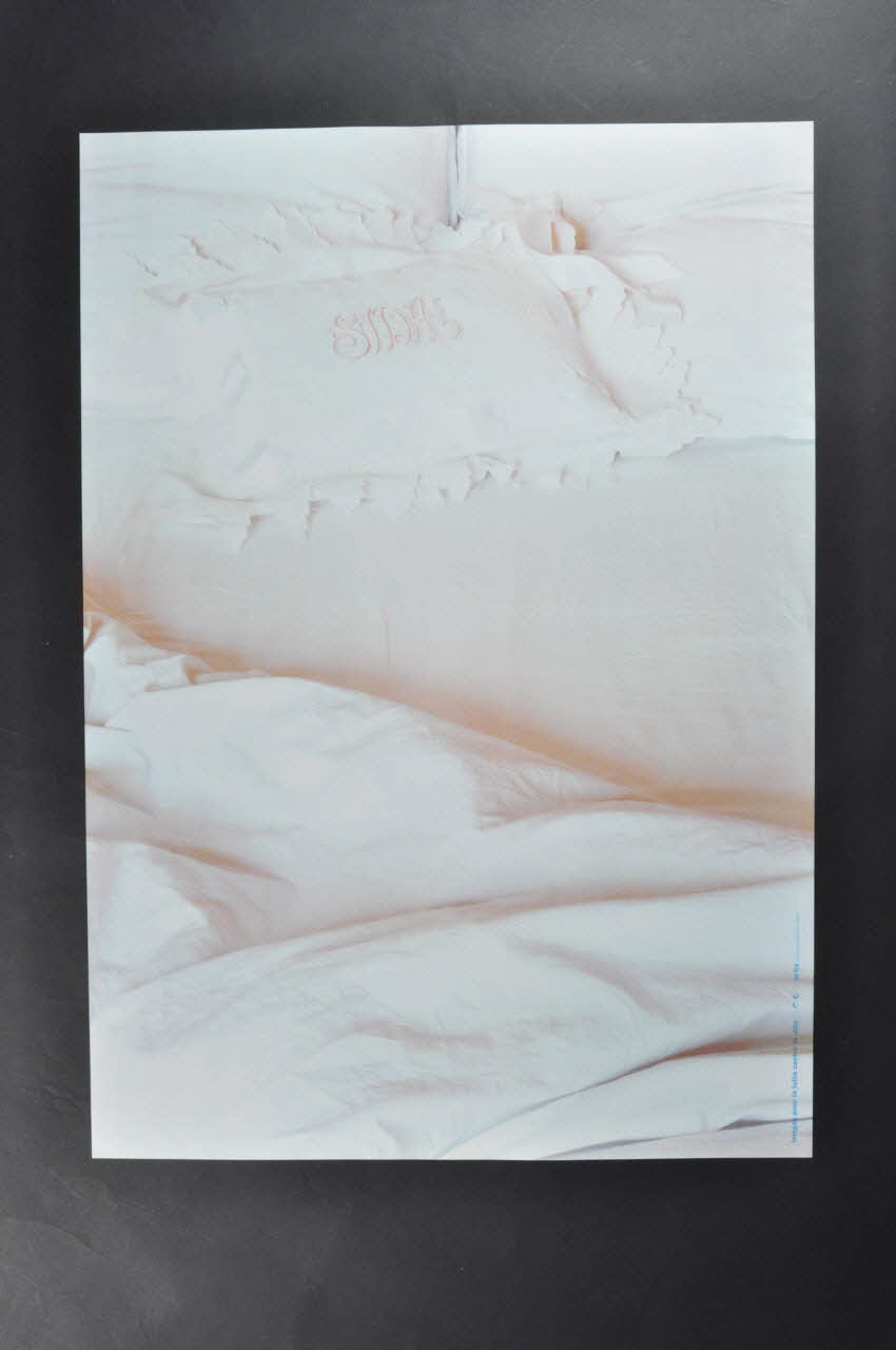 affiche Affiche  "Imagines contra el sida" n°16  de Jana Sterbak / SIDA Espagne 1994 2002.127.351 Photo Mucem