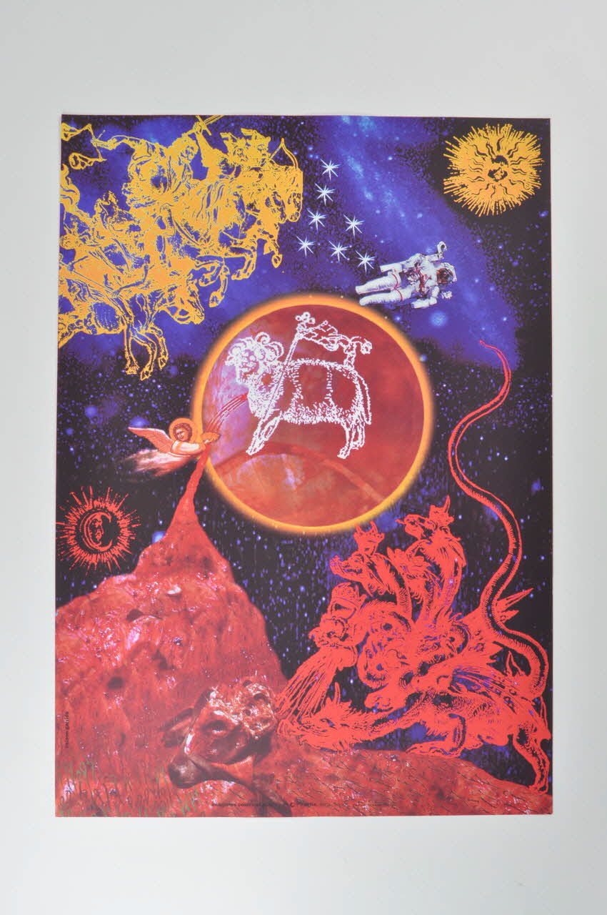 affiche Affiche  "Imagines contra el sida" n°18 de Nelson Garrido Espagne 1994 2002.127.353 Photo Mucem