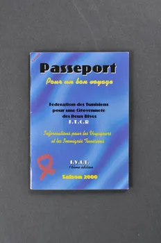 Fédération des Tunisiens pour une Citoyenneté des deux Rives (FTCR) BROCHURE France 2001 2002.127.36.1  Photo Mucem