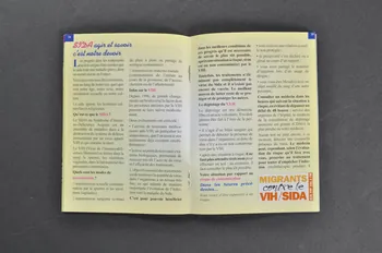 Fédération des Tunisiens pour une Citoyenneté des deux Rives (FTCR) BROCHURE France 2001 2002.127.36.1 Photo Mucem