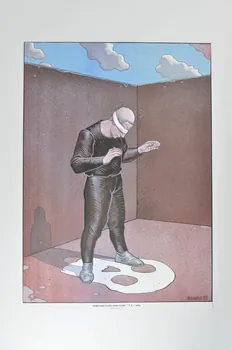 affiche Affiche  "Imagines contra el sida" n°31  de Moebius Espagne 1994 2002.127.366 Photo Mucem