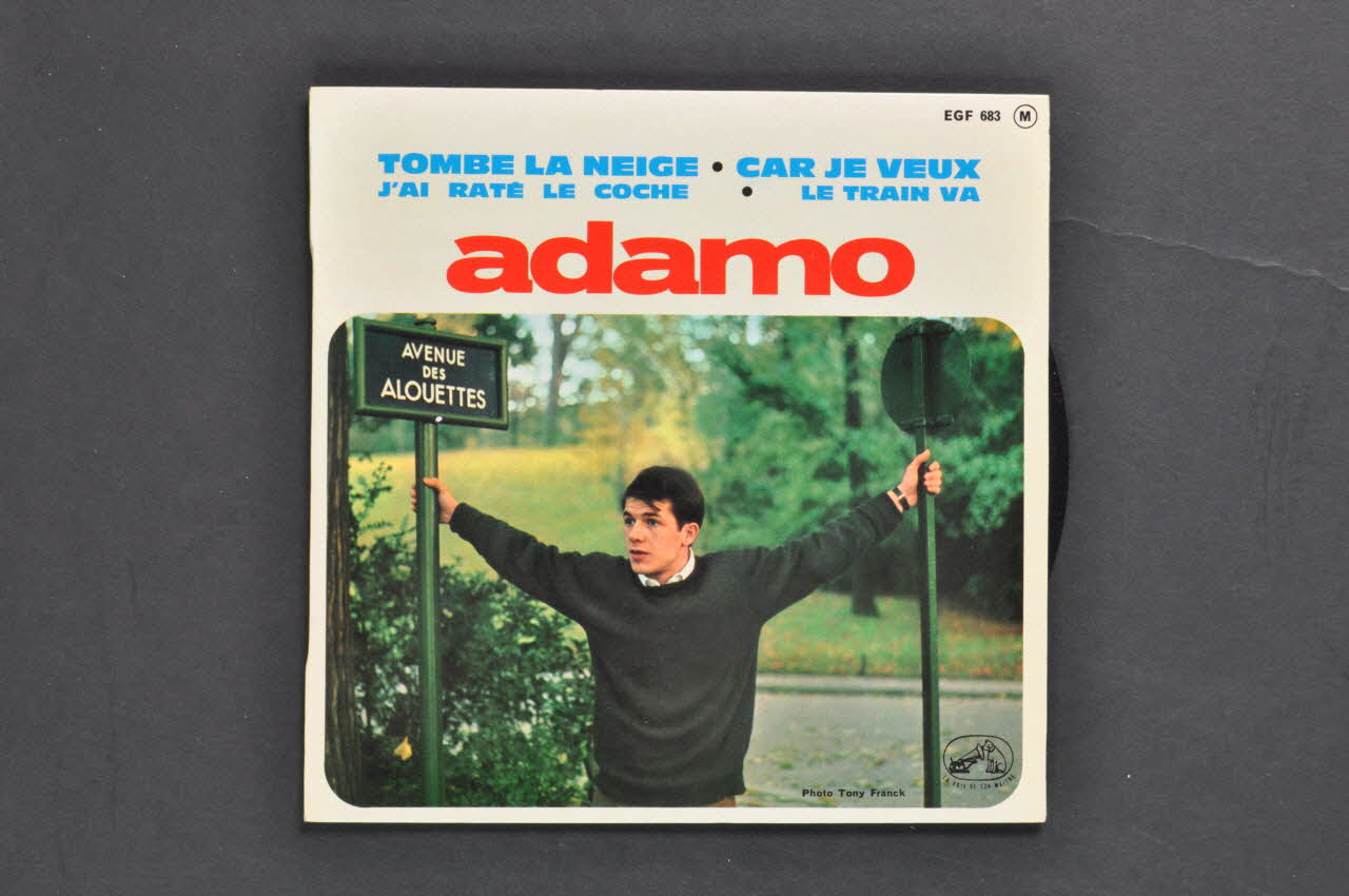 disque 45 tours Le train va 2001.69.16.1961.1-2 Photo Mucem