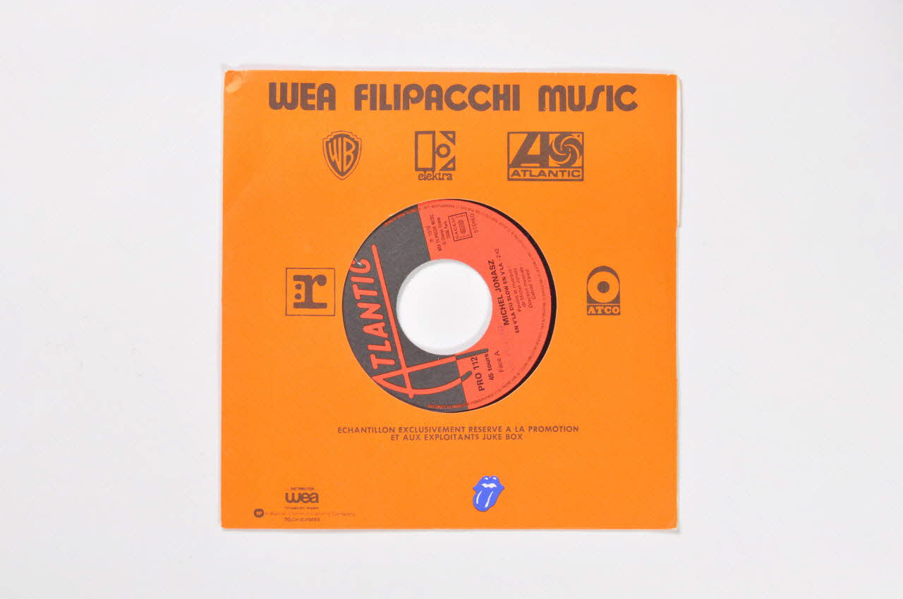 Michel Jonasz ; Gabriel Yared disque 45 tours La drogue m'a mis la main dessus j'suis foutu 1978 2001.69.16.1968.1-2 Photo Mucem