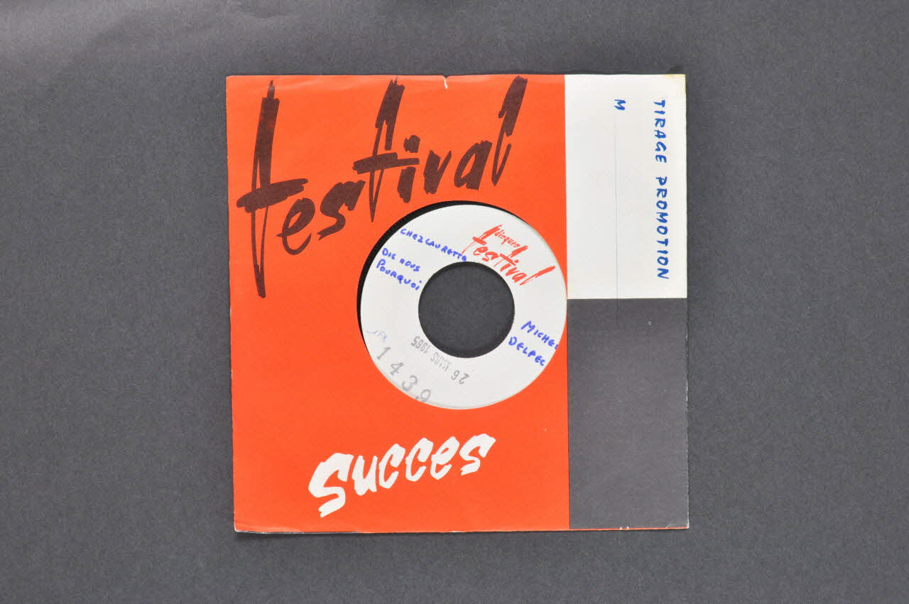 disque 45 tours Dis nous pourquoi 2001.69.16.1979.1-2 Photo Mucem