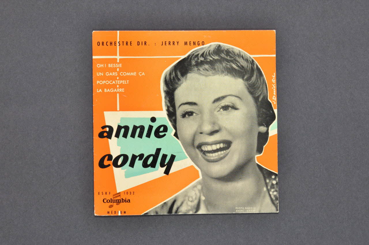 disque 45 tours La bagarre 2001.69.16.1988.1-2 Photo Mucem