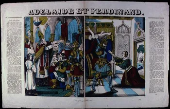 Charles Nicolas Gangel à compartiments (2x1) ADELAIDE ET FERDINAND. Metz 1852-1858 1950.39.2387 Photo