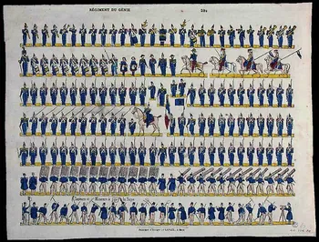 Charles Nicolas Gangel estampe REGIMENT DU GENIE. Metz 1852-1858 1946.106.88 Photo