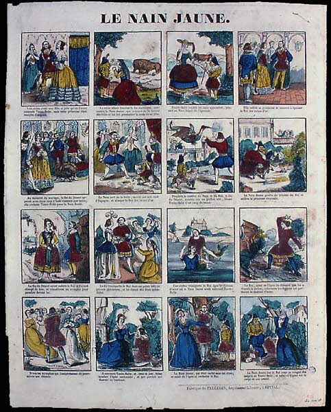 Pellerin à compartiments (4x4) LE NAIN JAUNE. Lorraine, France 1851-1860 1946.106.120 Photo