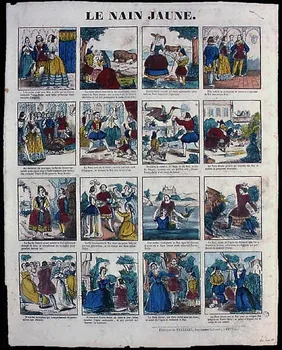 Pellerin à compartiments (4x4) LE NAIN JAUNE. Lorraine, France 1851-1860 1946.106.120 Photo