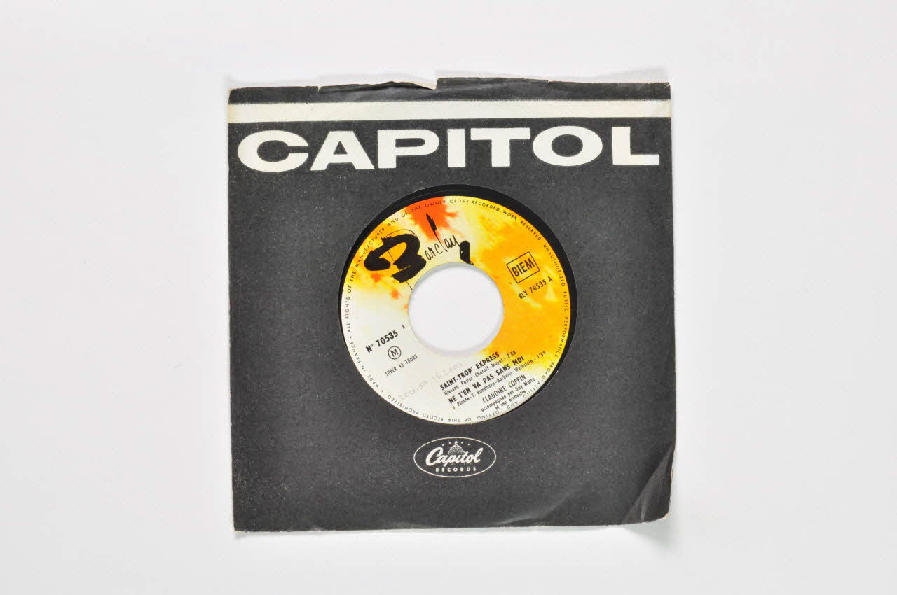 disque 45 tours Pop...pop...pop...pie 2001.69.16.2000 Photo Mucem