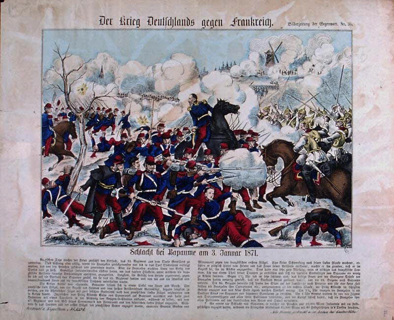 estampe Der Krieg Deutschlands gegen Frankreich. 1950.39.977 Photo