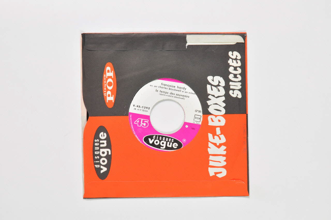 disque 45 tours Le temps des souvenirs 2001.69.16.2007.1-2 Photo Mucem