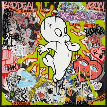 Zoow24 peinture Story of a bad deal Lombardie, Italie 2015-2019 2020.22.48  Photo Mucem / Marianne Kuhn