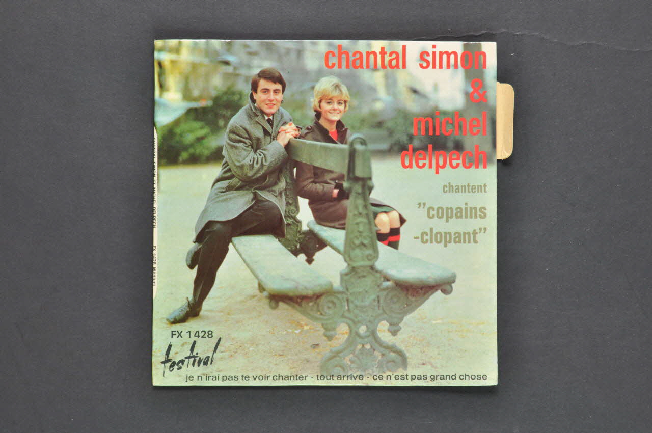 disque 45 tours Copain-clopant 2001.69.16.2037.1-2 Photo Mucem