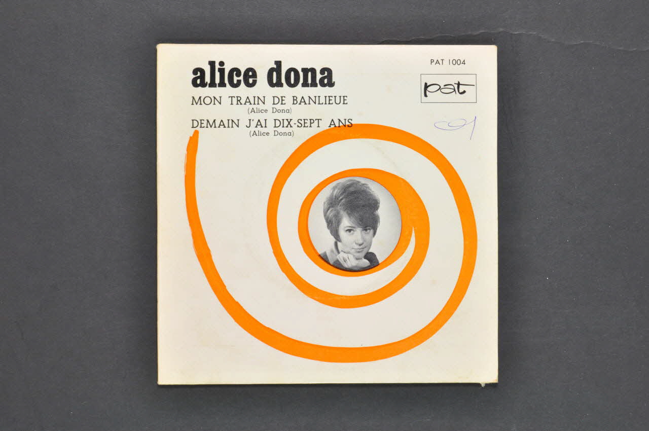 disque 45 tours Mon train de banlieue 2001.69.16.2043.1-2 Photo Mucem