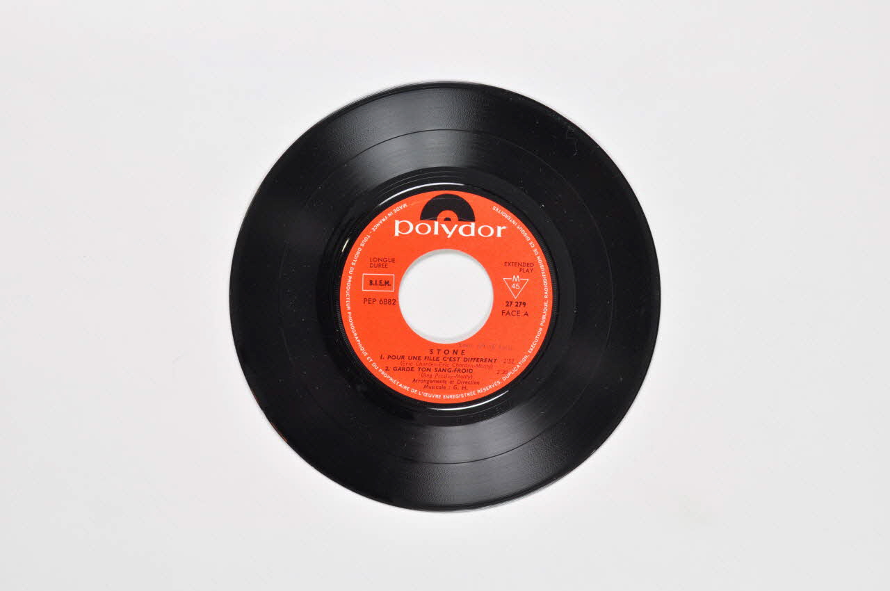 disque 45 tours La musique 2001.69.16.2051 Photo Mucem